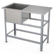 Ванна моечная Атеси ВСМС-Б-1.600-1350.700-02