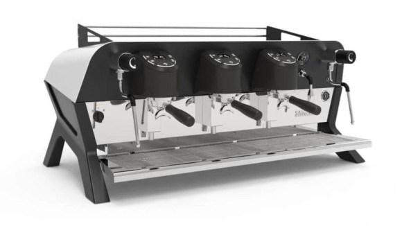 Кофемашина Sanremo F18 SB 3 гр. белая, высокая