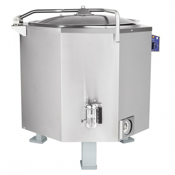 Котел пищеварочный Abat КПЭМ-250 без миксера, со сливным краном Котел пищеварочный Abat КПЭМ-250 без миксера, со сливным краном