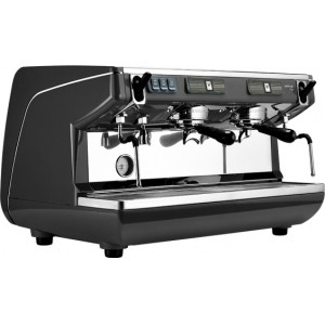 Кофемашина рожковая nuova simonelli appia life 2gr s 220v black+high groups+economizer