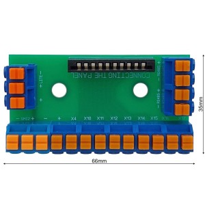 Плата-переходник для подключения пленочной клавиатуры для rf2/arf2 robolabs 24340 Плата-переходник для подключения пленочной клавиатуры для rf2/arf2 robolabs 24340