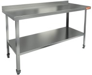 НСО-15/7БП ЭЦ стол произ. пристенн. с полкой (оцин.угол.), HICOLD RUS