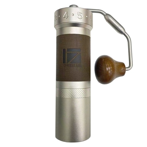 Ручная кофемолка ZP6 S (Silver-Brown)