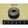 Шестерня тестораскатки пластиковая d=36mm d=10mm h=17mm нпр