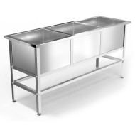 Ванна моечная GPsteel ВМ-3/430-с+-(GP) Ванна моечная GPsteel ВМ-3/430-с+-(GP)