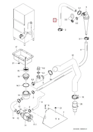 Шланг 4001015 DN16x4.0 для посудомоечной машины котломоечной периодического действия серии GS 640