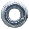 Гайка m8 с фланцем самостопорящаяся  din 6923,