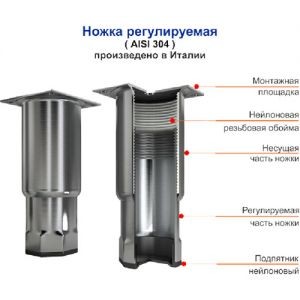 Стол холодильный hicold gn 22/tn