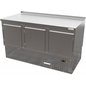 Стол холодильный gastrolux сон3б-147/3д/s