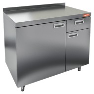 НБМКМ-8/6Б модуль барный с бортом - стол для кофемашин, 800х600х850мм, HICOLD RUS НБМКМ-8/6Б модуль барный с бортом - стол для кофемашин, 800х600х850мм, HICOLD RUS