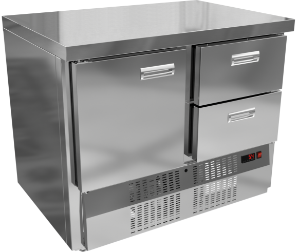 Стол холодильный Kroner СХ 1/2я-100-60