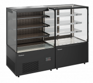 Витрина кондитерская Полюс KC71-130 VV 0,9-2 (открытая) (9005) Витрина кондитерская Полюс KC71-130 VV 0,9-2 (открытая) (9005)