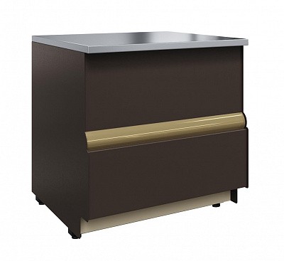 Прилавок Полюс KC70 N 0,6-7 Паттерн (0105 Венге)