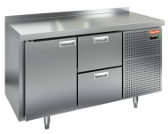 GN 12/BT стол охл.(-10-18), 1 дверь,2 ящика, 1390х700х850мм, HICOLD RUS GN 12/BT стол охл.(-10-18), 1 дверь,2 ящика, 1390х700х850мм, HICOLD RUS