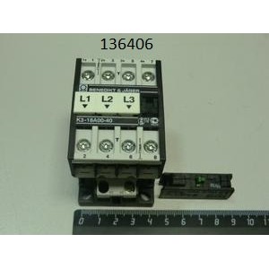Контактор b&j k3-18a00-40 eur 190 t rational 40.03.689s