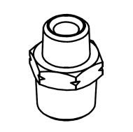 Конический прямой фитинг 1/4"-1/8"M, арт.10857052