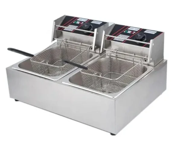 Фритюрница электр. т.м.EKSI, модель 6+6L Electric Fryer