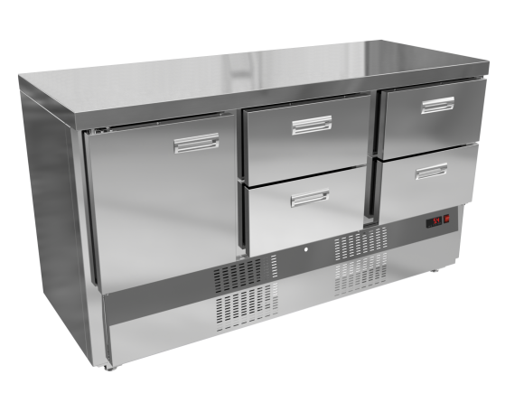 Стол холодильный Kroner СХ 1/4я-150-70