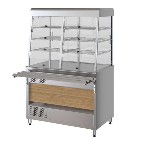 ПВХЭ15 Прилавок-витрина холодильный закрытый ПВХЭ15 Прилавок-витрина холодильный закрытый