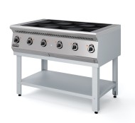 Плита электрическая ПЭ67П, 6 конфорок 0,09, без духовки, краш. подставка, 1110*700*860 мм. Плита электрическая ПЭ67П, 6 конфорок 0,09, без духовки, краш. подставка, 1110*700*860 мм.