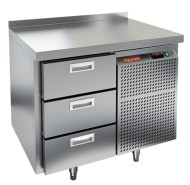 GN 3/BT стол охл.(-10-18), 3 ящика, 900х700х850мм, HICOLD RUS GN 3/BT стол охл.(-10-18), 3 ящика, 900х700х850мм, HICOLD RUS