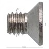 Винт m4 nuova simonelli 00000119