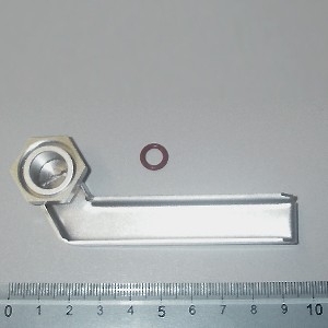 Кронштейн слива конденсата с двери lainox r11200520