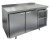 GN 11/TN стол охл. (-2+10), 2 двери, 1390х700х850мм, HICOLD RUS