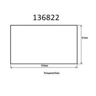 Стекло термостойкое для лампочки освещения камеры 100х80х5 robolabs tm1617.00.001 Стекло термостойкое для лампочки освещения камеры 100х80х5 robolabs tm1617.00.001