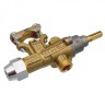 Кран газовый 21s m9x1 глк-40н в сборе с регулируемым обводом (62200700)