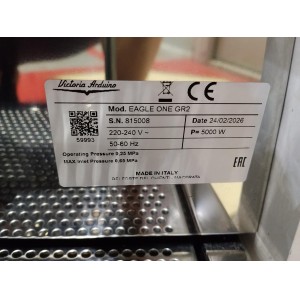 Кофемашина рожковая victoria arduino eagle one 2 gr 220v white, led Кофемашина рожковая victoria arduino eagle one 2 gr 220v white, led