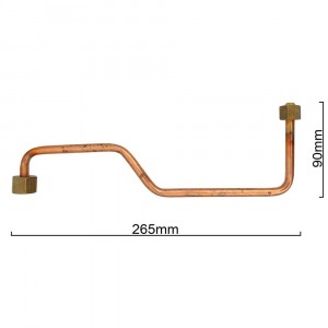 Трубка 3/8"-1/4" бойлера appia compact nuova simonelli 98030276 Трубка 3/8"-1/4" бойлера appia compact nuova simonelli 98030276
