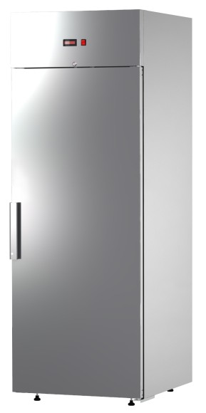 Шкаф холодильный с глухой дверью аркто r0.7-g (r290) нерж. 101000050