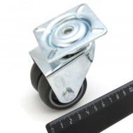 Колесо двойное поворотное d=50mm площадка robolabs 24846 Колесо двойное поворотное d=50mm площадка robolabs 24846