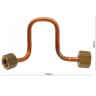Трубка 3/8-1/4 правого дозатора для appia 2-3gr nuova simonelli 98030194