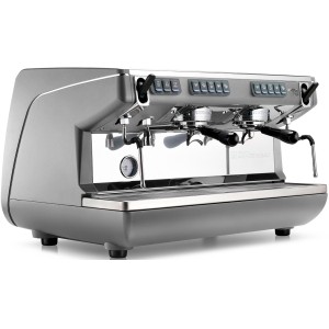 Кофемашина рожковая nuova simonelli appia life 2gr v 220v metallic grey+high groups+economizer