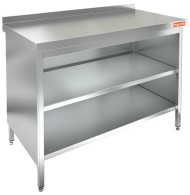 НСЗО-12/6Б стол закрытый с 3-х сторон с бортом (1200х600х850), HICOLD RUS