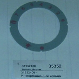Кольцо информационное для ручки духовки berto's 31952400