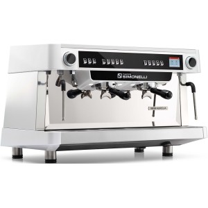 Кофемашина рожковая nuova simonelli nuova aurelia vol xt 2gr 220v white+pid+high groups+led+ group display+double wall steam wand+ e-milk technology