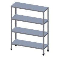 Стеллаж кухонный Технологии Юга СТК - 1000/400-Н-ЮТ Стеллаж кухонный Технологии Юга СТК - 1000/400-Н-ЮТ