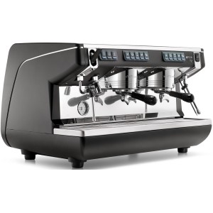 Кофемашина рожковая nuova simonelli appia life 2gr v 220v black+high groups+economizer+easy cream Кофемашина рожковая nuova simonelli appia life 2gr v 220v black+high groups+economizer+easy cream