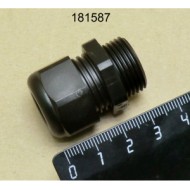 Гермоввод m20x1.5 чёрный (под кабель 6-12 мм) Гермоввод m20x1.5 чёрный (под кабель 6-12 мм)