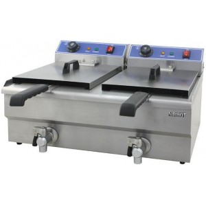 Фритюрница электрическая airhot ef16+16 с краном
