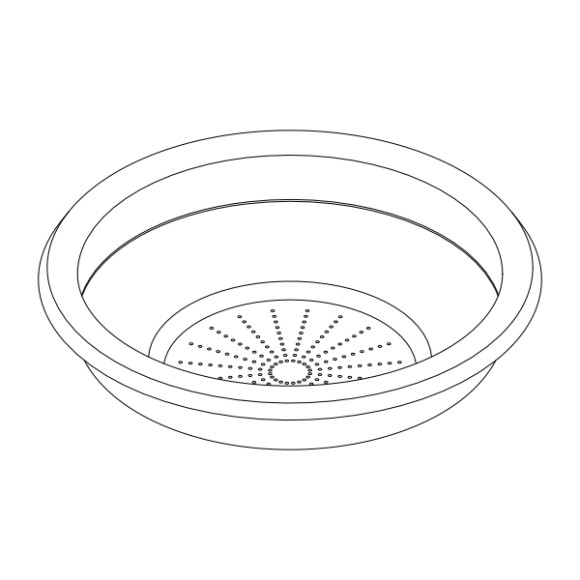 2-порционный фильтр 16-18гр.  H.26MM, Sanremo, арт.10053042