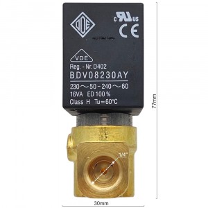 Клапан соленоидный 2 ways bdv0823 pulsjet Клапан соленоидный 2 ways bdv0823 pulsjet