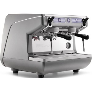 Кофемашина рожковая nuova simonelli appia life compact 2gr s 220v metallic grey+economizer+high groups