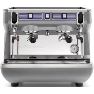 Кофемашина рожковая nuova simonelli appia life compact 2gr s 220v metallic grey+economizer+high groups