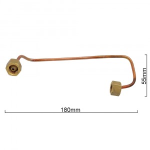 Трубка 1/4"-1/4" бойлер - датчик давления appia 1gr Трубка 1/4"-1/4" бойлер - датчик давления appia 1gr