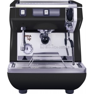 Кофемашина рожковая nuova simonelli appia life 1gr s 220v black+high groups