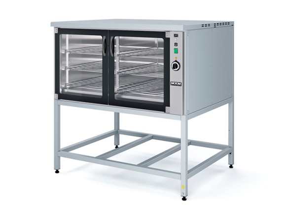 Шкаф расстоечный электрический ШРЭ106, 6 полок-решеток, стекл. дверь, лиц нерж.  подставка, крыша Шкаф расстоечный электрический ШРЭ106, 6 полок-решеток, стекл. дверь, лиц нерж.  подставка, крыша